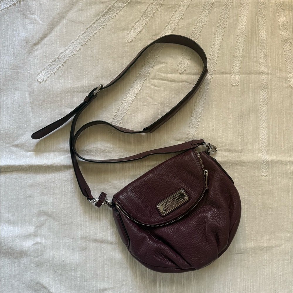 MARC BY MARC JACOBS Mini Natasha Crossbody – Deep Plum